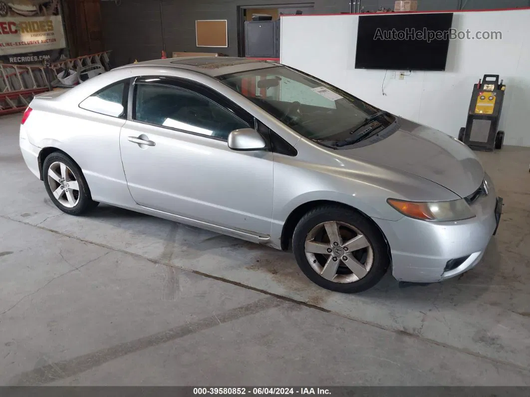 2008 Honda Civic Ex Gray vin: 2HGFG12848H534254