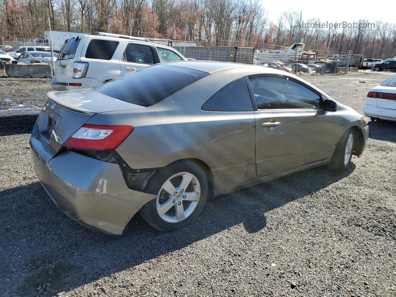 2006 Honda Civic Ex Серый vin: 2HGFG12856H549875