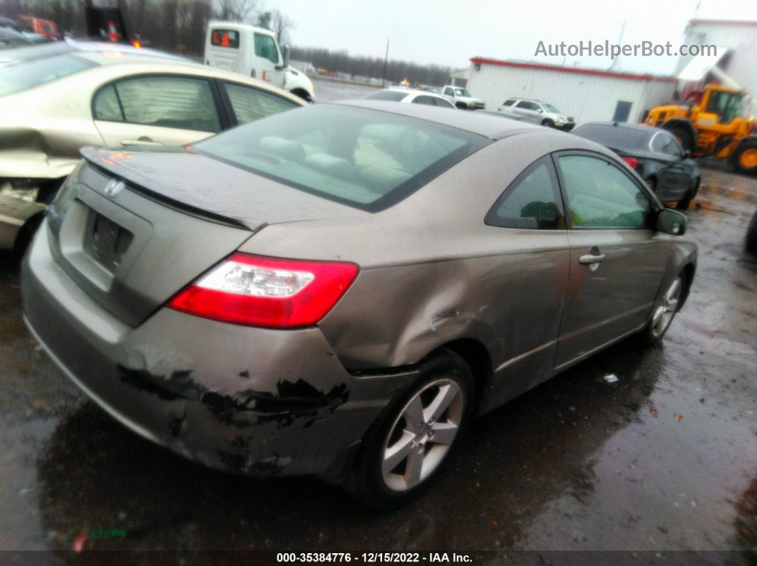 2008 Honda Civic Ex Gray vin: 2HGFG12858H510688