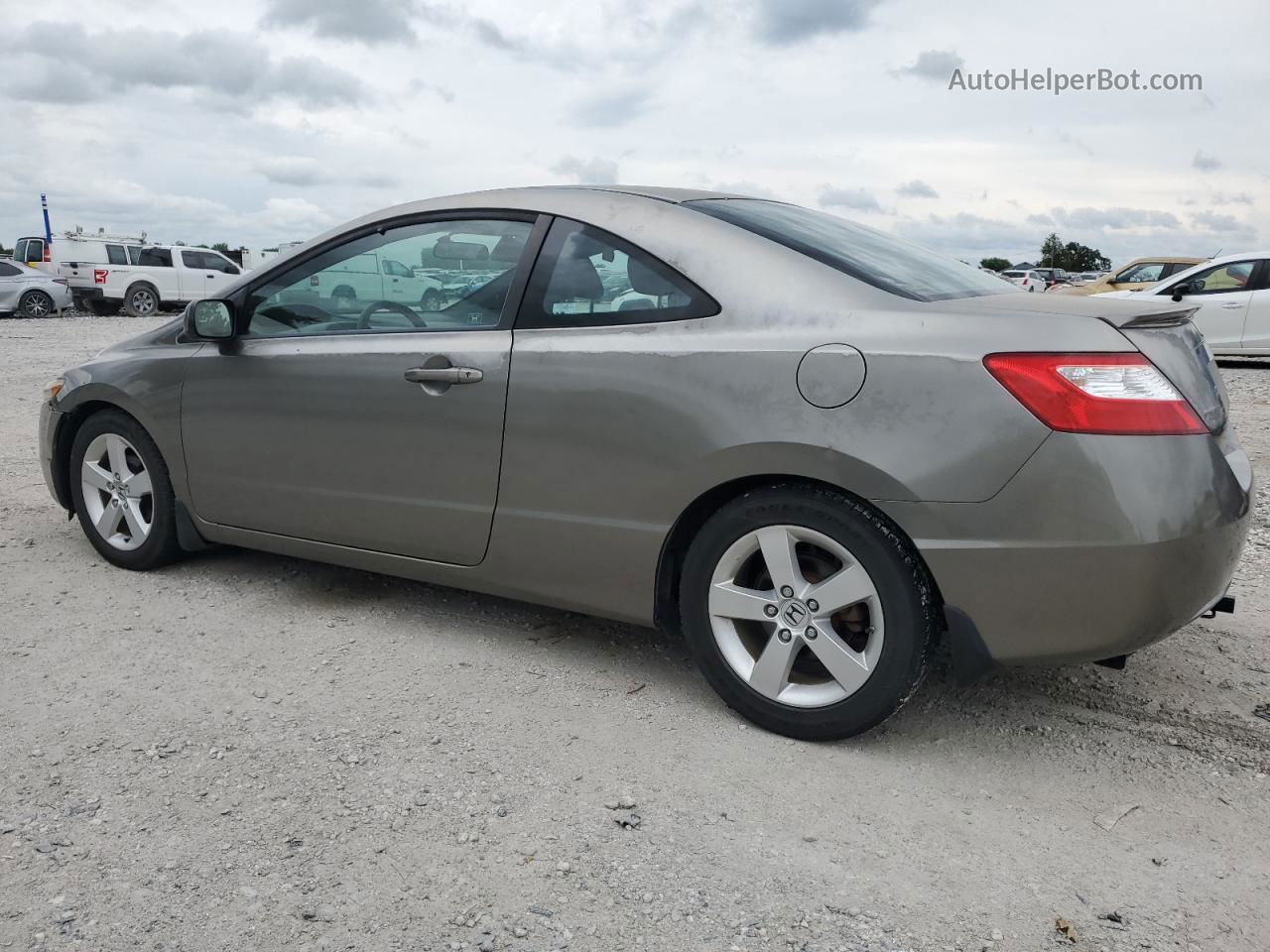 2008 Honda Civic Ex Gray vin: 2HGFG12868H523532