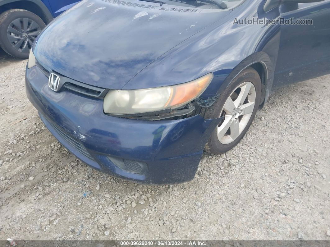 2008 Honda Civic Ex Blue vin: 2HGFG12868H565196