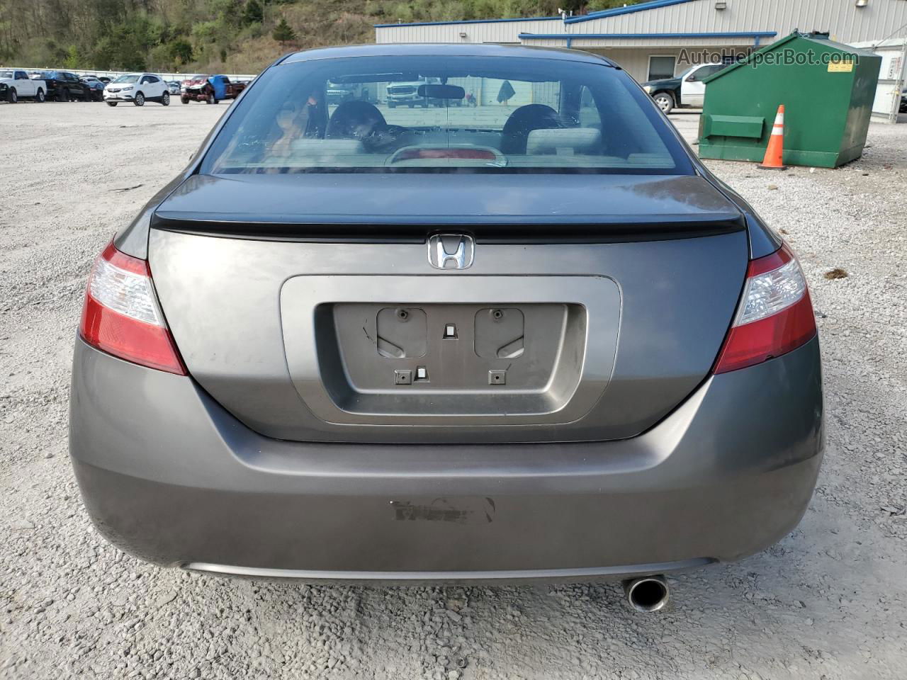 2008 Honda Civic Ex Gray vin: 2HGFG12868H569779