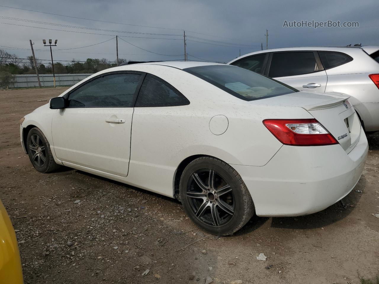 2006 Honda Civic Ex Белый vin: 2HGFG12876H504369