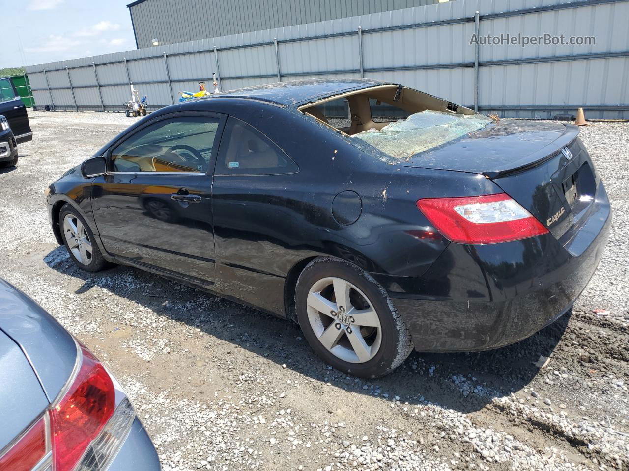 2006 Honda Civic Ex Черный vin: 2HGFG12876H516831