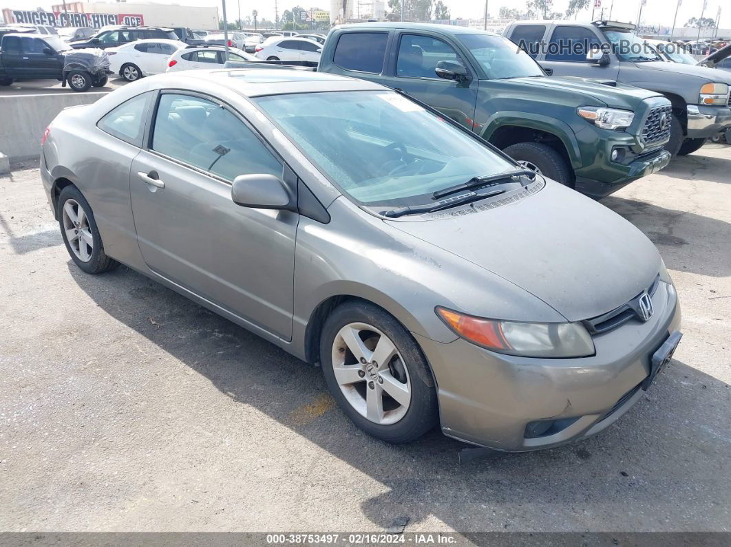 2006 Honda Civic Ex Pewter vin: 2HGFG12876H567844