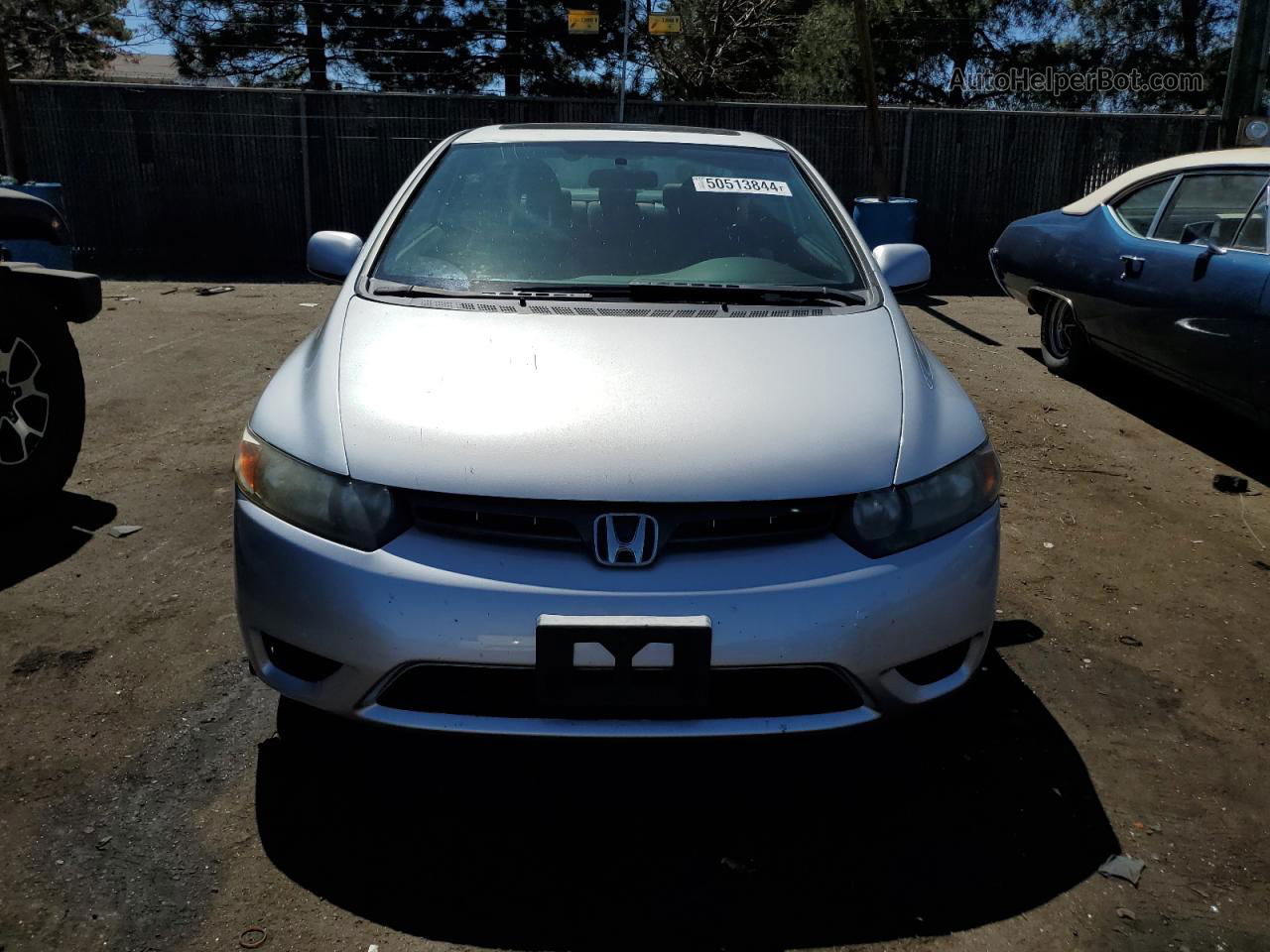 2008 Honda Civic Ex Gray vin: 2HGFG12878H539707