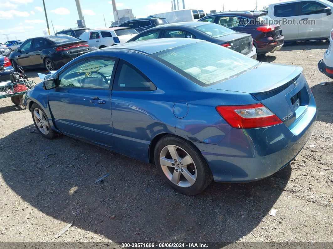 2008 Honda Civic Ex Blue vin: 2HGFG12888H502729