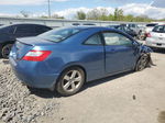 2008 Honda Civic Ex Синий vin: 2HGFG12888H533348