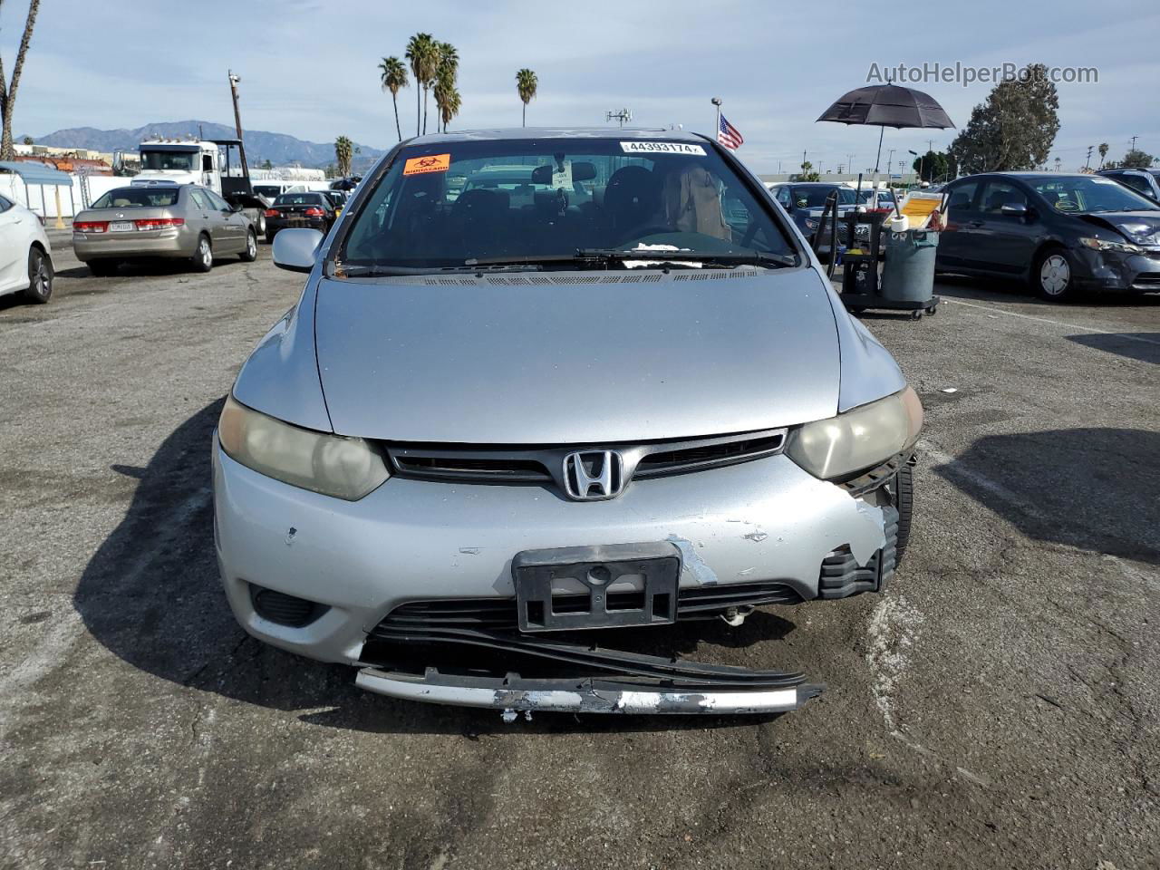 2008 Honda Civic Ex Silver vin: 2HGFG12888H563160