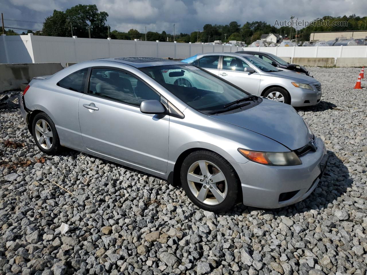 2008 Honda Civic Ex Silver vin: 2HGFG12888H569492