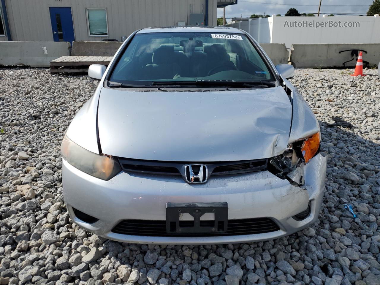 2008 Honda Civic Ex Silver vin: 2HGFG12888H569492