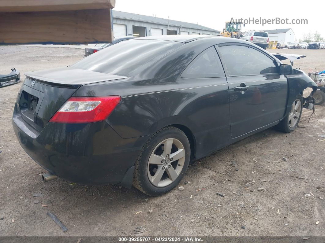 2008 Honda Civic Ex Черный vin: 2HGFG12898H510760