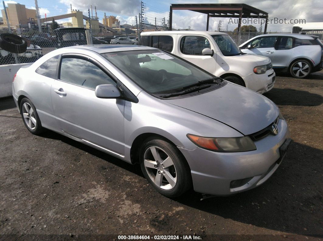 2008 Honda Civic Ex Silver vin: 2HGFG12898H567928