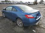 2008 Honda Civic Ex Blue vin: 2HGFG128X8H577660