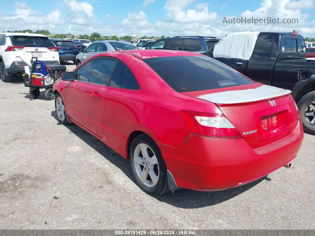 2008 Honda Civic Ex-l Red vin: 2HGFG12918H518022