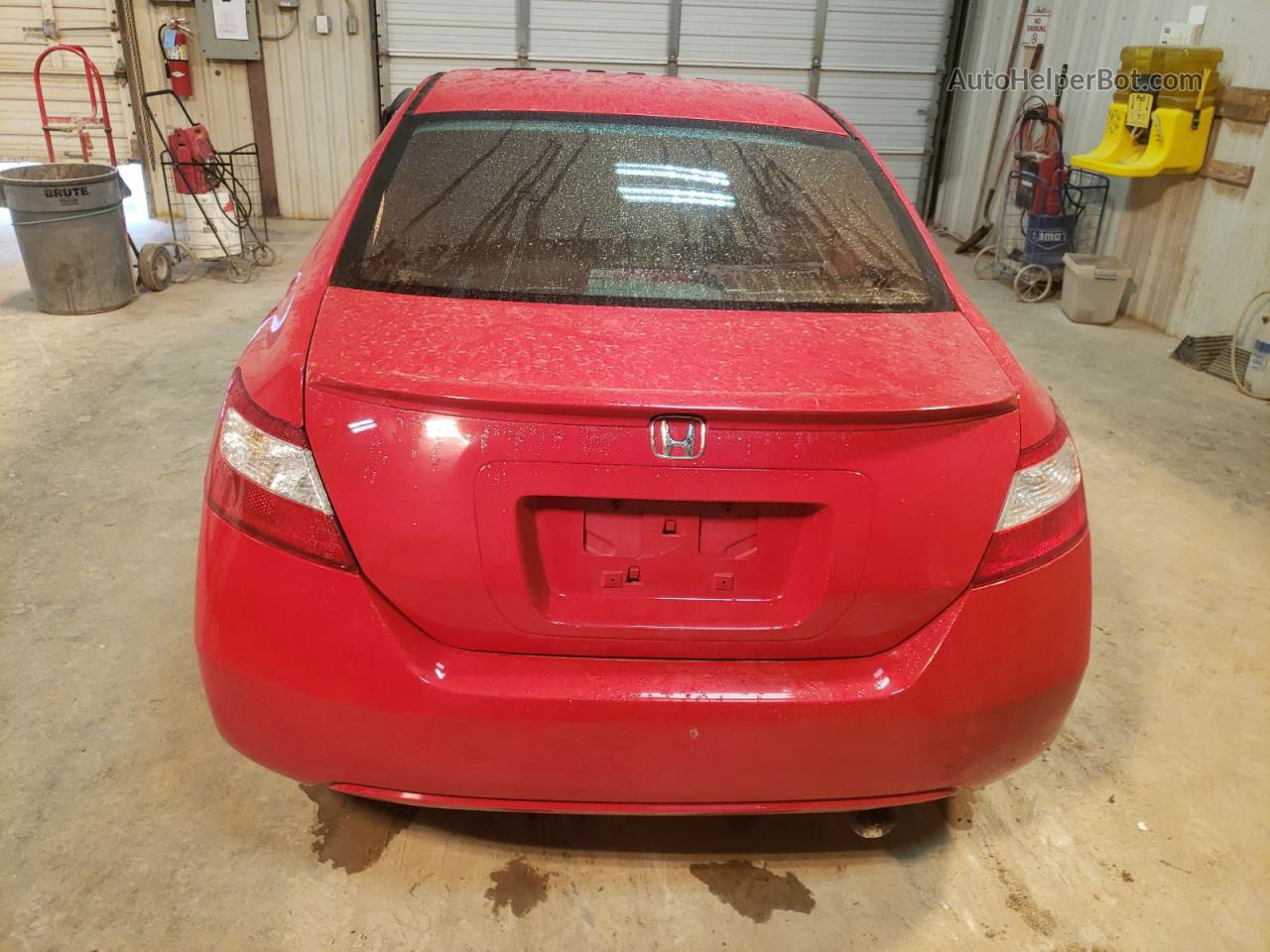 2008 Honda Civic Exl Red vin: 2HGFG12948H556876