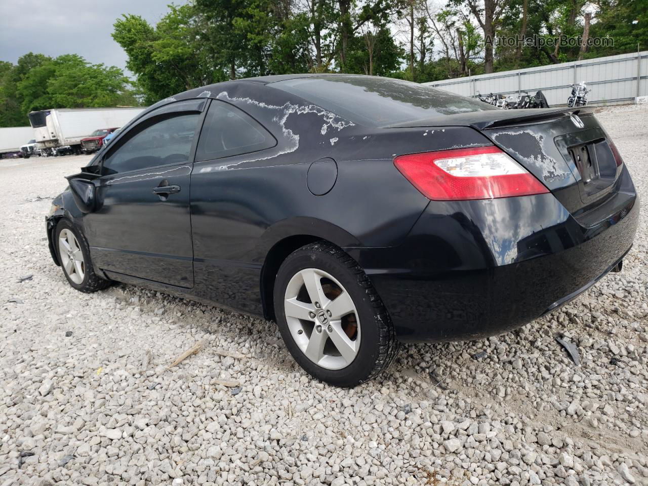 2008 Honda Civic Exl Black vin: 2HGFG12948H559809