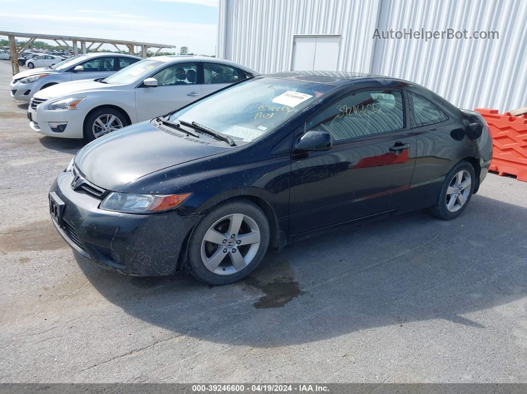 2008 Honda Civic Ex-l Black vin: 2HGFG12968H533034