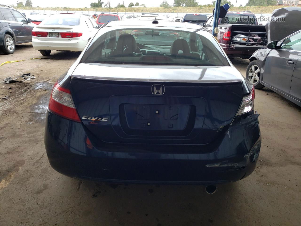 2008 Honda Civic Exl Blue vin: 2HGFG12968H539643