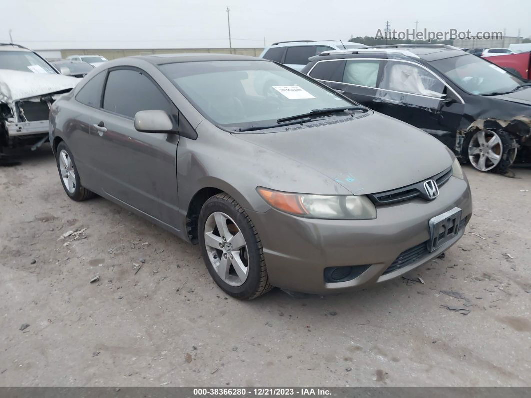 2008 Honda Civic Ex-l Gray vin: 2HGFG12988H508748