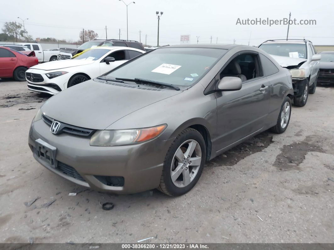 2008 Honda Civic Ex-l Gray vin: 2HGFG12988H508748