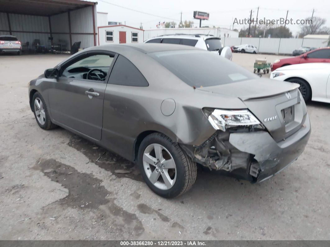 2008 Honda Civic Ex-l Gray vin: 2HGFG12988H508748