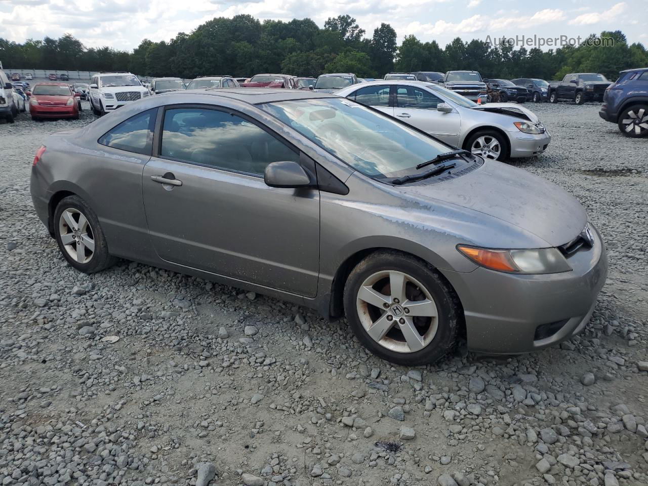 2008 Honda Civic Exl Gray vin: 2HGFG12988H514114