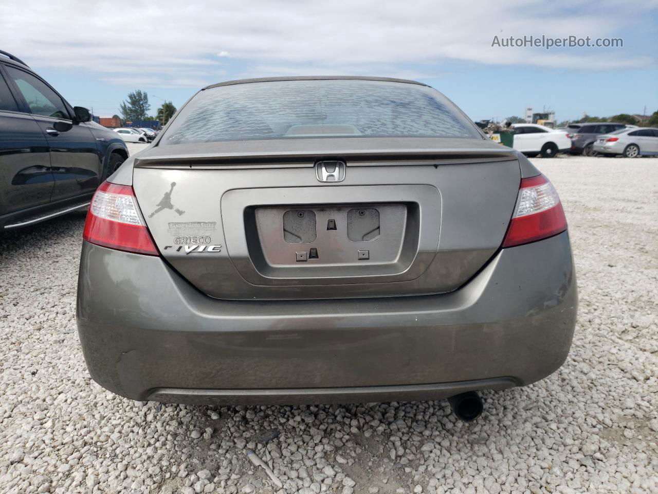 2008 Honda Civic Exl Серый vin: 2HGFG12988H532869