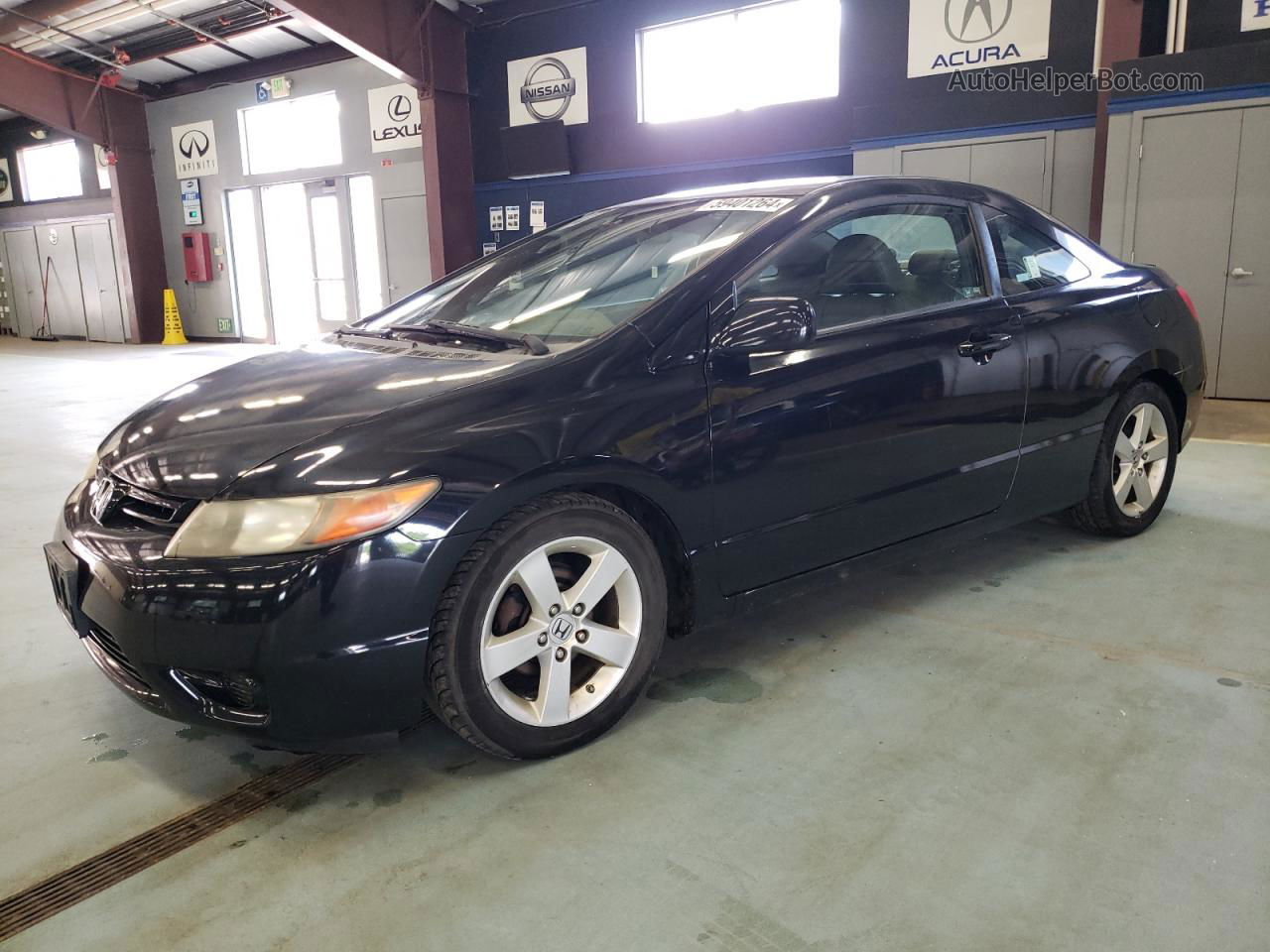 2008 Honda Civic Exl Черный vin: 2HGFG12998H534307