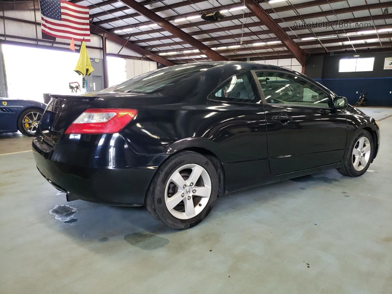 2008 Honda Civic Exl Black vin: 2HGFG12998H534307