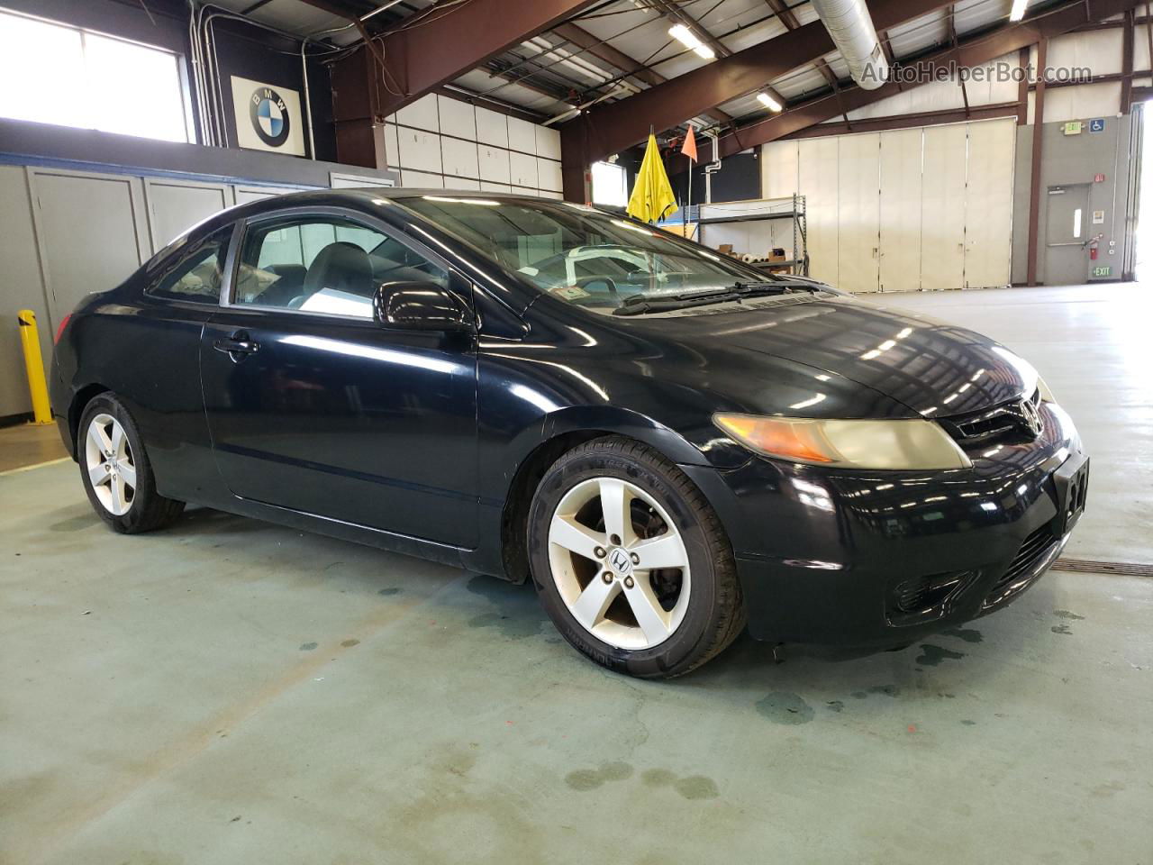 2008 Honda Civic Exl Black vin: 2HGFG12998H534307