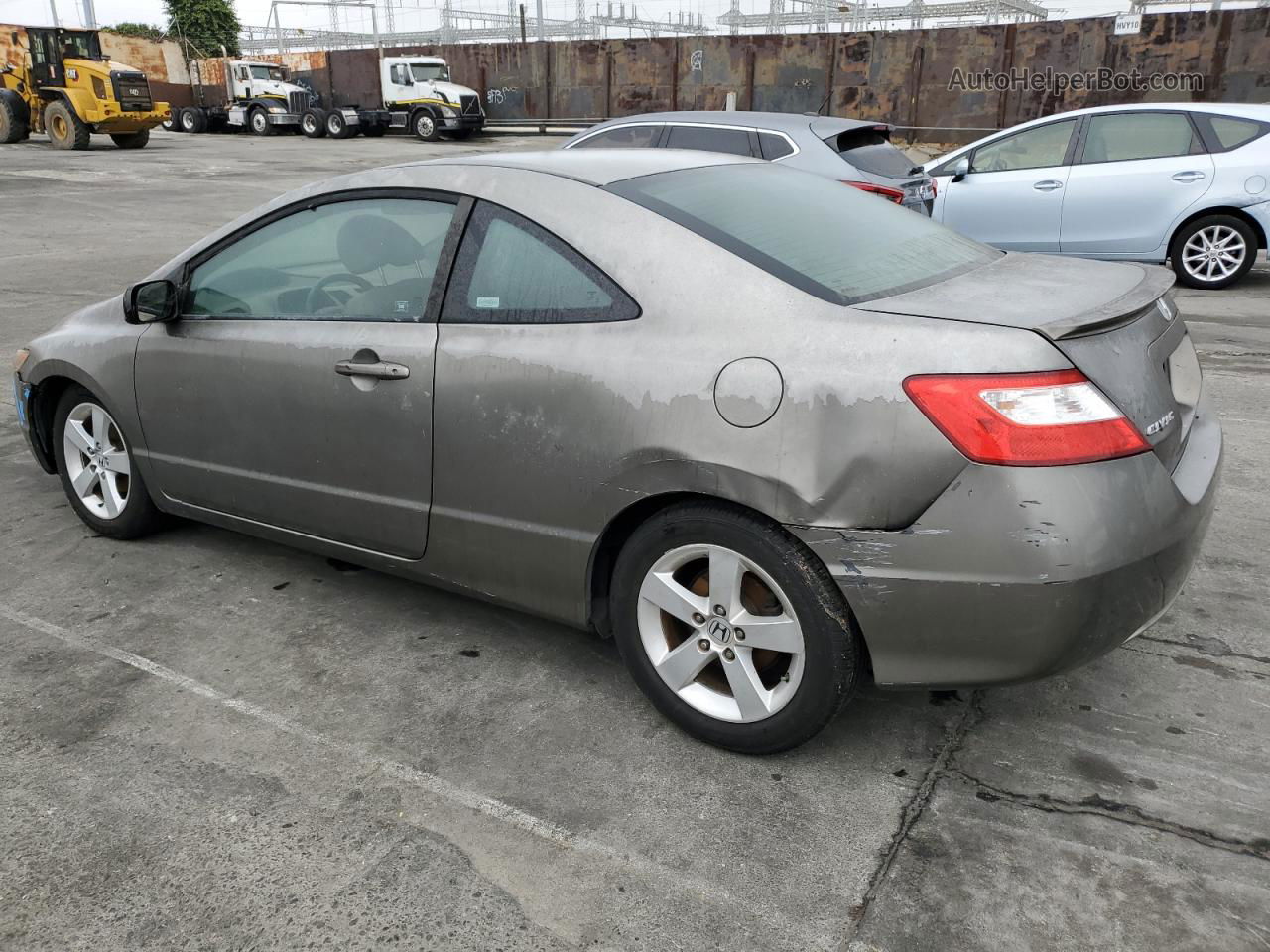 2008 Honda Civic Exl Gray vin: 2HGFG12998H568005