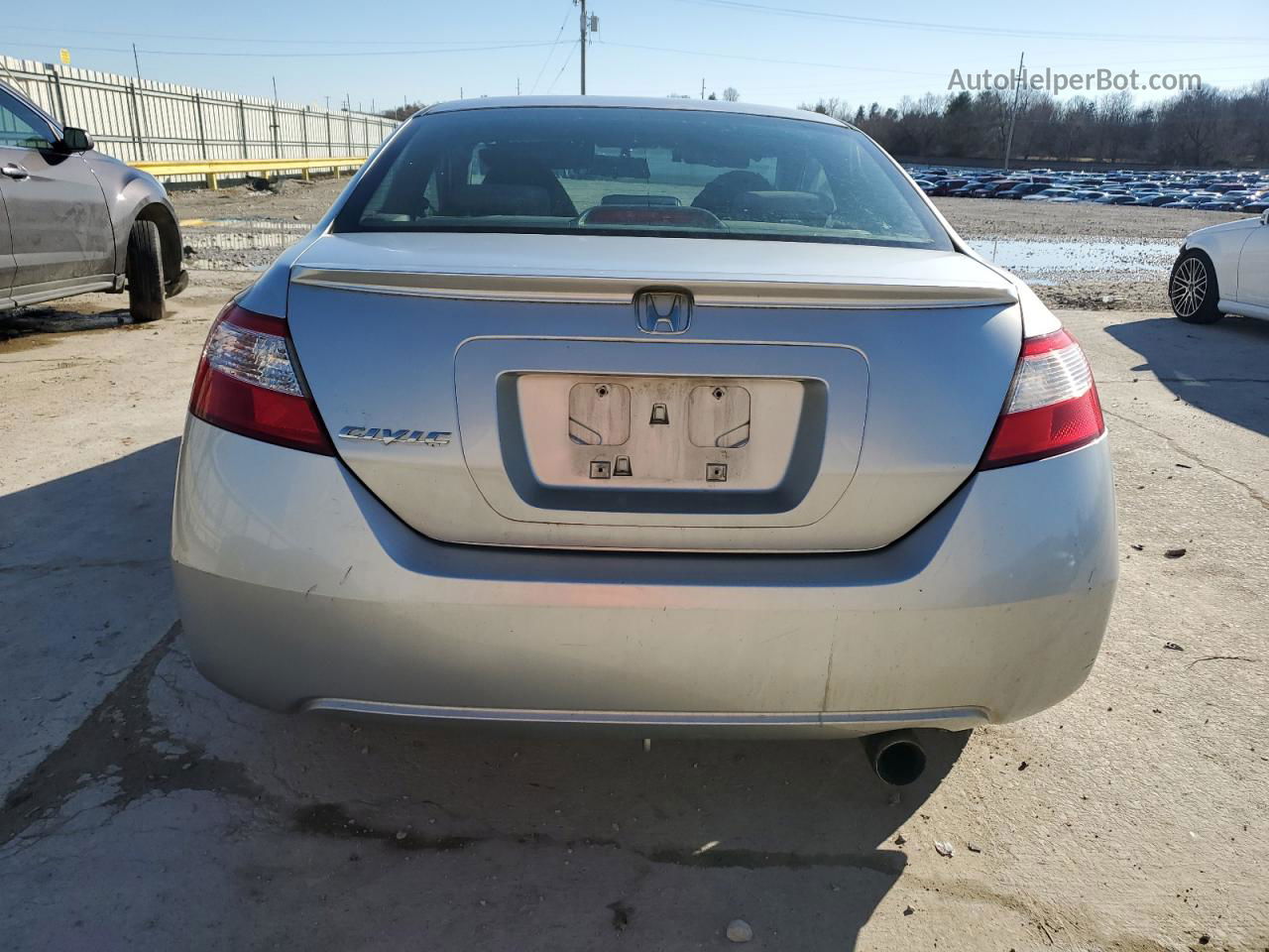 2008 Honda Civic Exl Silver vin: 2HGFG129X8H527186