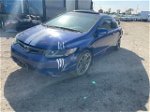 2006 Honda Civic Si Blue vin: 2HGFG21506H712896