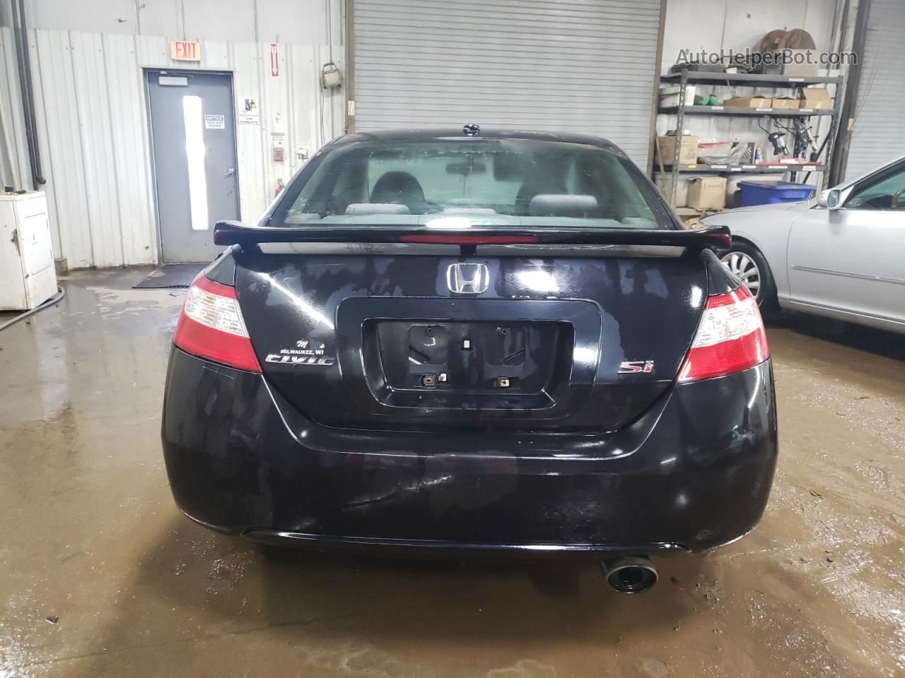 2006 Honda Civic Si Черный vin: 2HGFG21576H706934