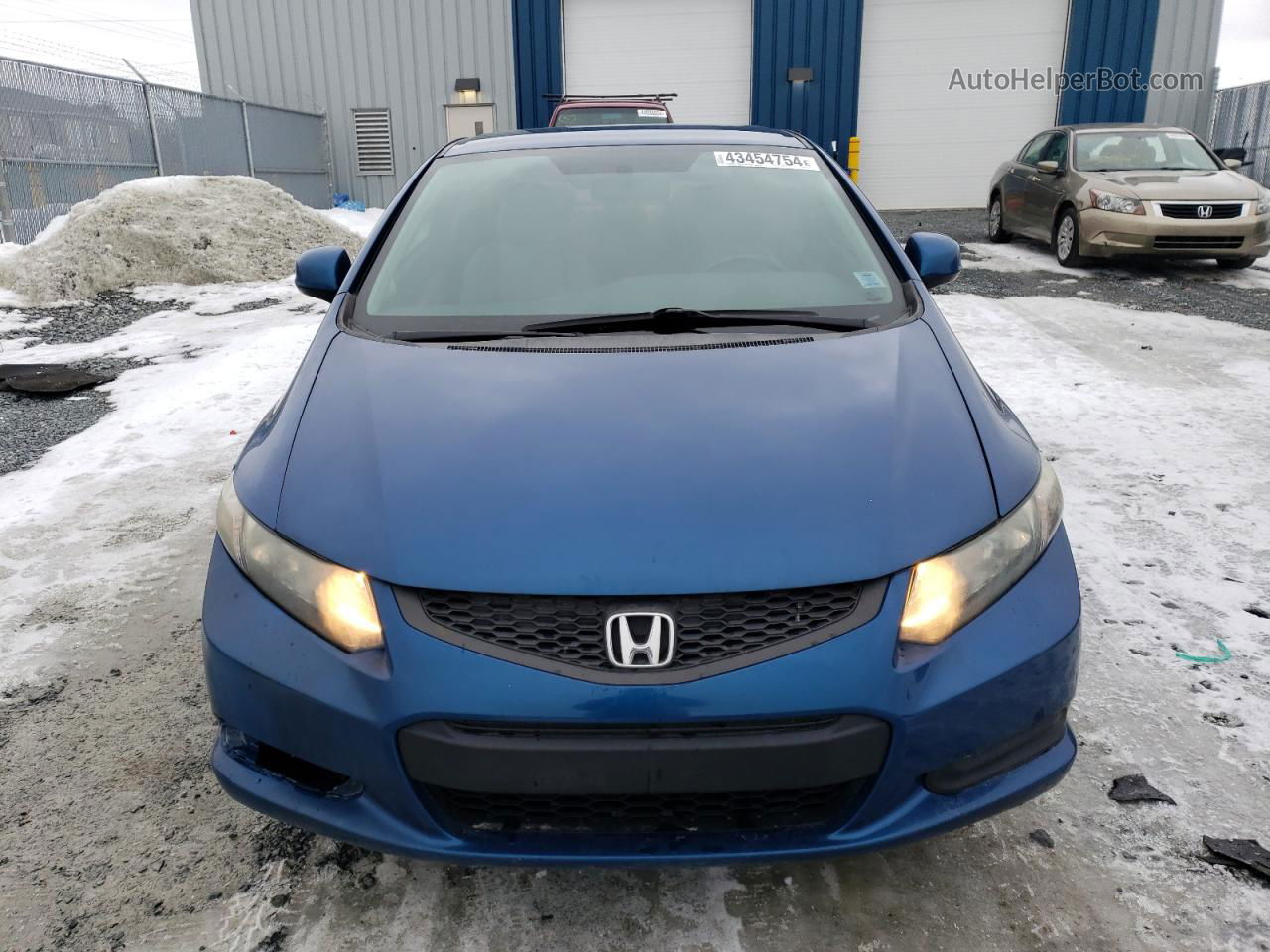 2013 Honda Civic Lx Blue vin: 2HGFG3A48DH004339