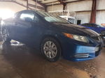 2012 Honda Civic Lx Синий vin: 2HGFG3A56CH546126