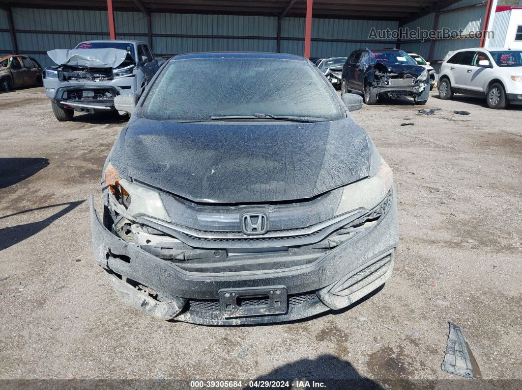 2015 Honda Civic Ex Черный vin: 2HGFG3A84FH502852