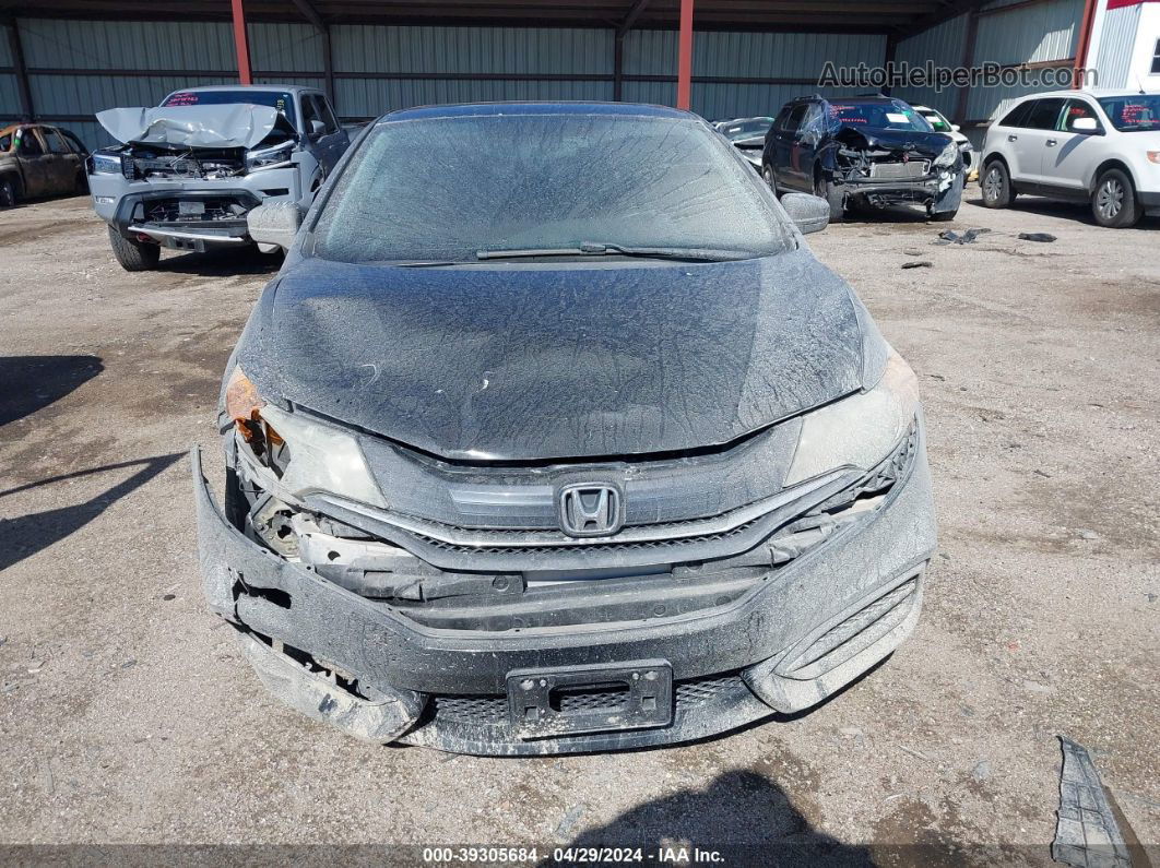 2015 Honda Civic Ex Черный vin: 2HGFG3A84FH502852