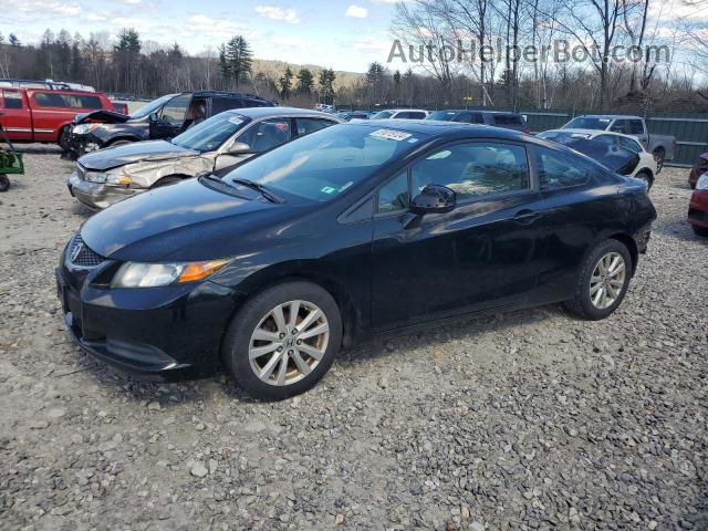 2012 Honda Civic Exl Black vin: 2HGFG3B03CH508307