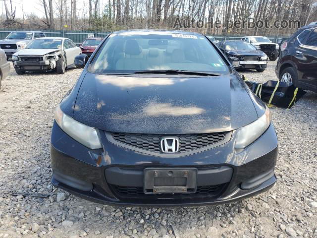 2012 Honda Civic Exl Black vin: 2HGFG3B03CH508307