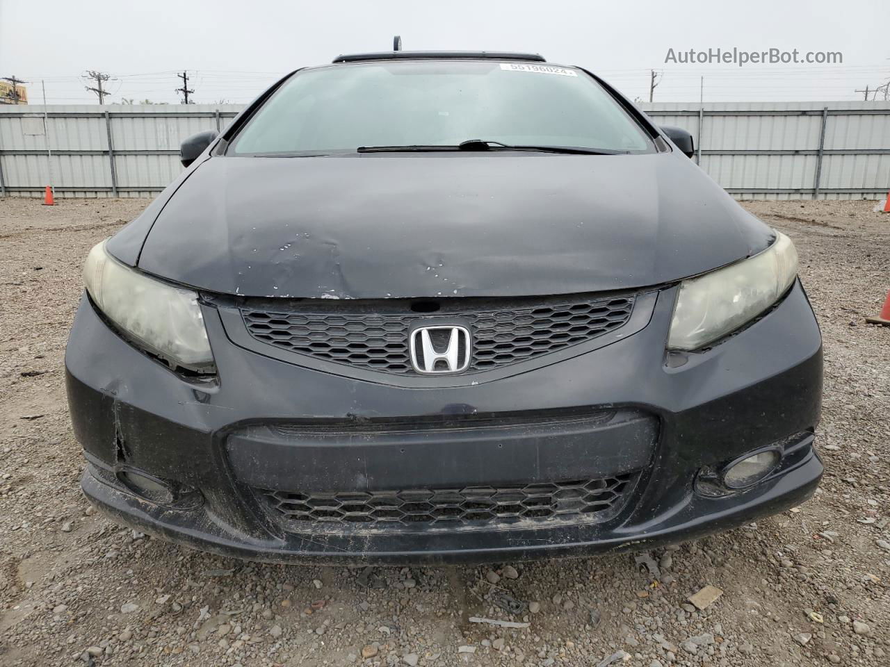 2013 Honda Civic Exl Black vin: 2HGFG3B03DH528784