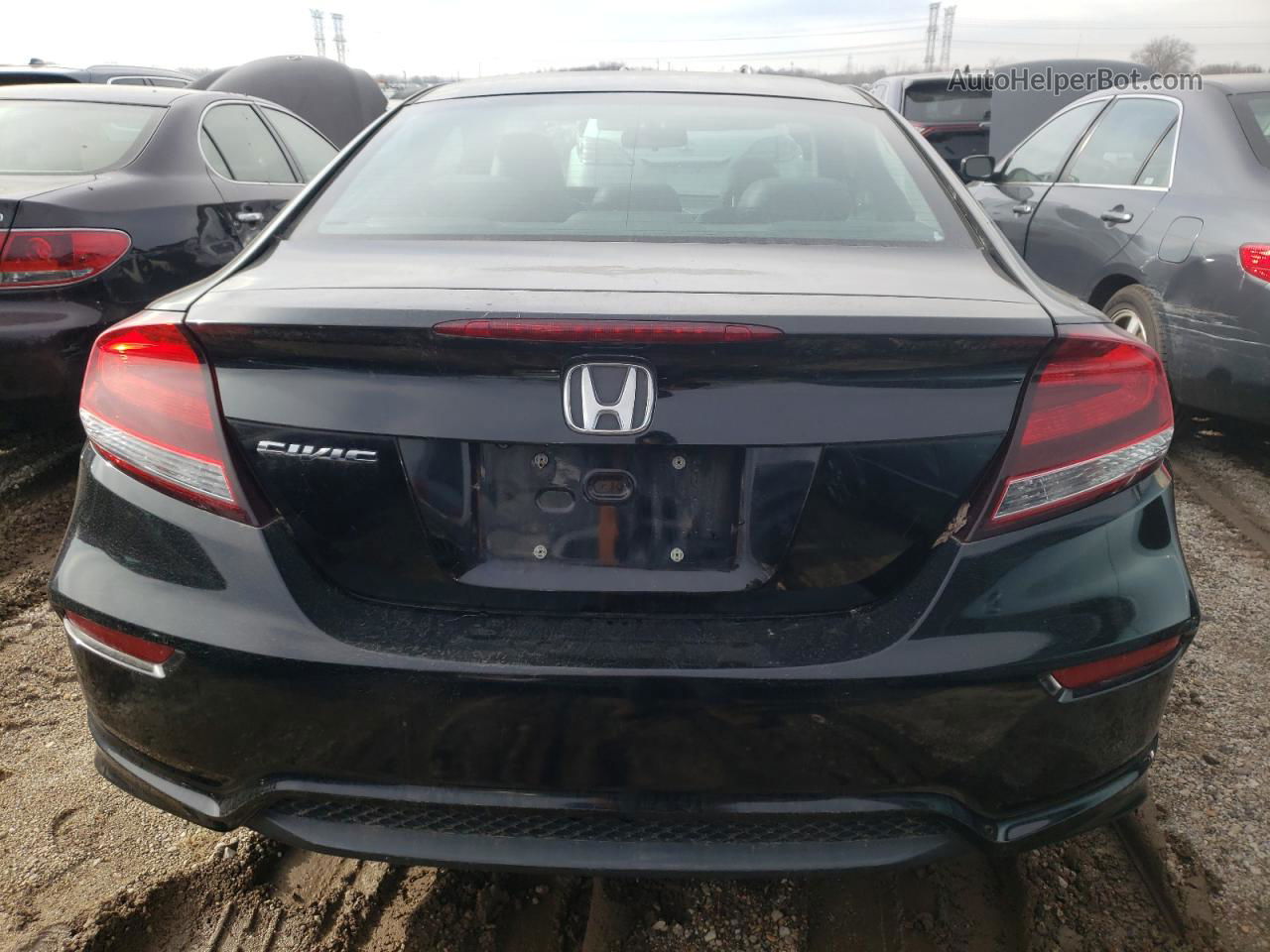 2014 Honda Civic Exl Black vin: 2HGFG3B04EH507444