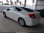 2012 Honda Civic Ex-l White vin: 2HGFG3B06CH543388