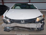 2012 Honda Civic Ex-l White vin: 2HGFG3B06CH543388