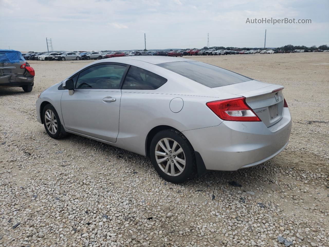 2012 Honda Civic Exl Silver vin: 2HGFG3B07CH526535