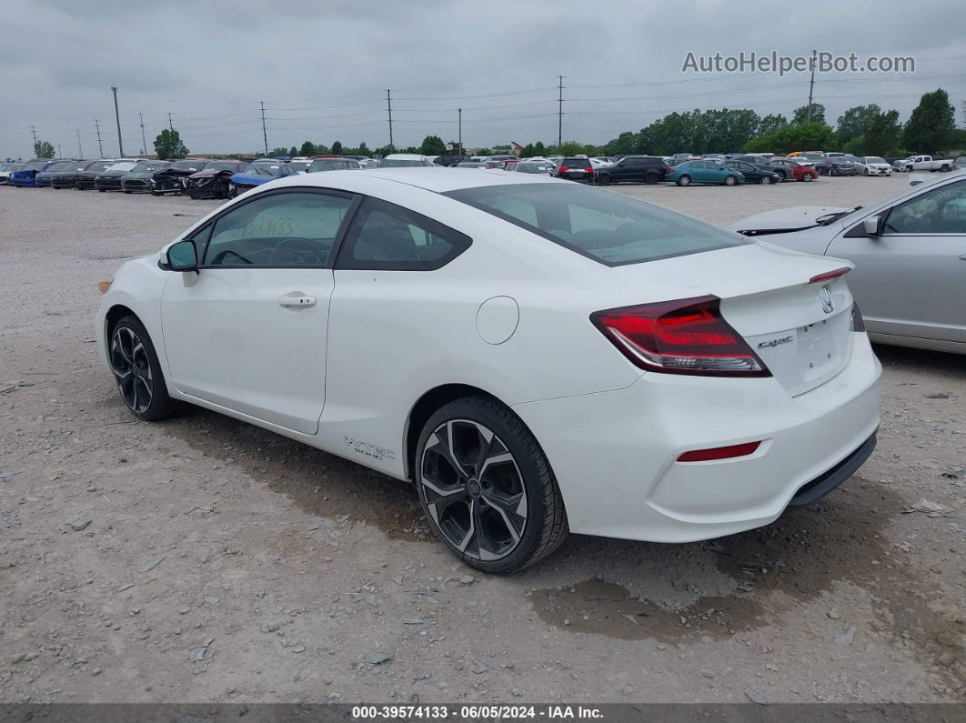 2015 Honda Civic Ex-l Белый vin: 2HGFG3B08FH527455