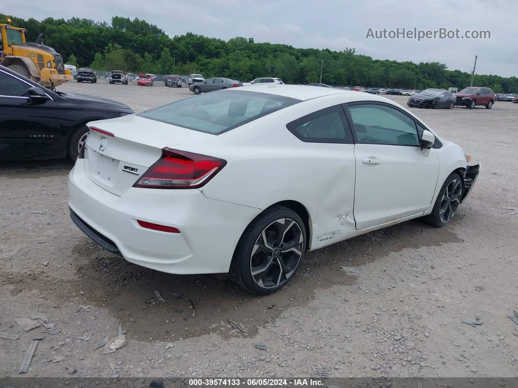 2015 Honda Civic Ex-l White vin: 2HGFG3B08FH527455