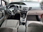 2012 Honda Civic Lx Красный vin: 2HGFG3B50CH558061