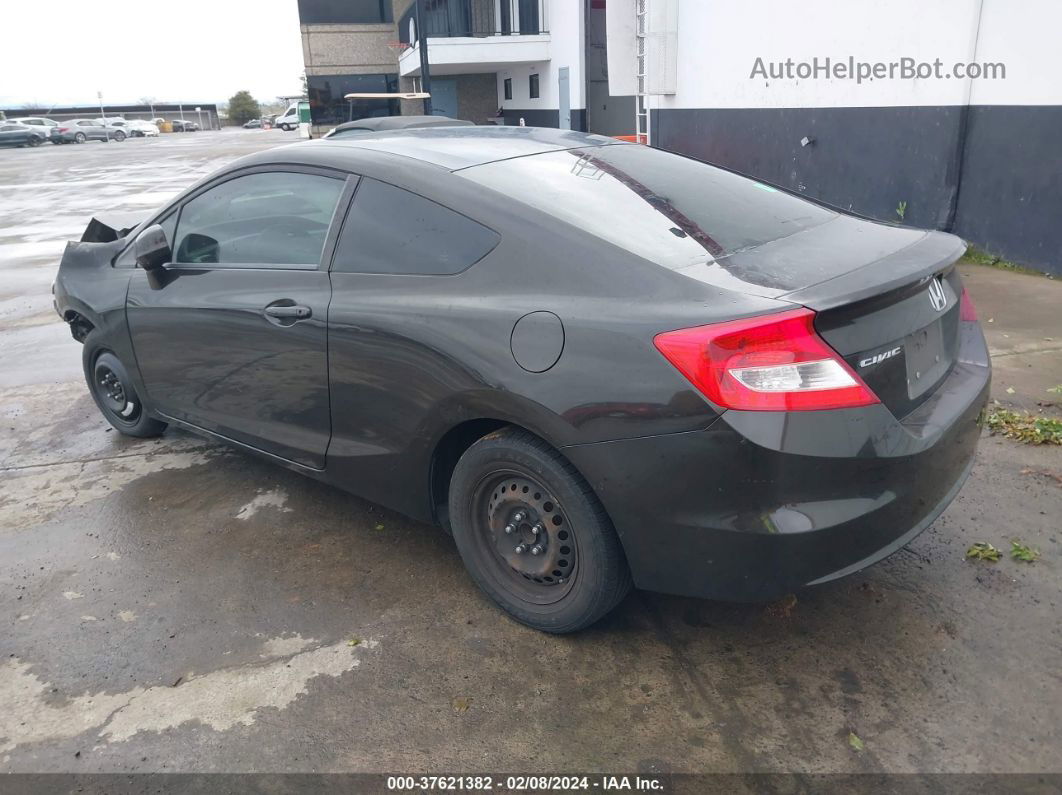 2013 Honda Civic Lx Black vin: 2HGFG3B50DH529502